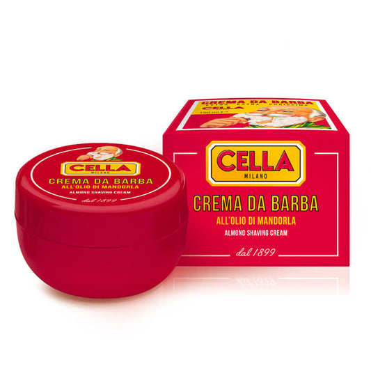 Crème à raser Cella Milano à l'huile d'amande