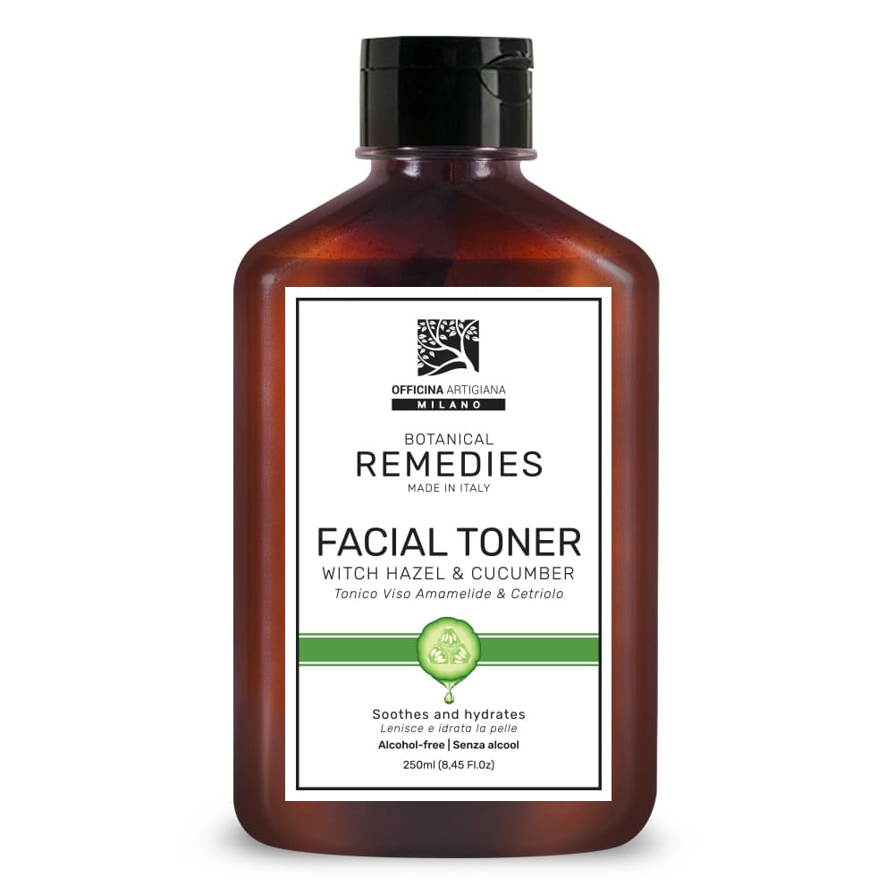 Officina Artigiana – Facial Toner Witch Hazel & Cucumber (250 ml)